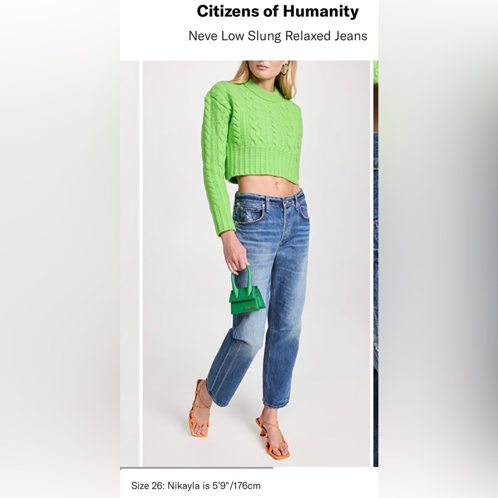 Citizens of Humanity
Neve Low Slung Relaxed Jeans